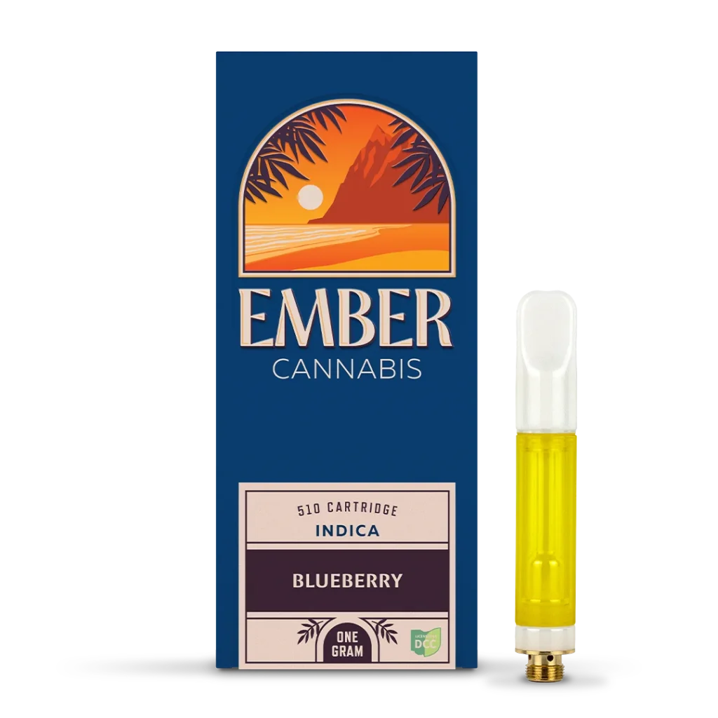 Blueberry cannabis vape by Ember