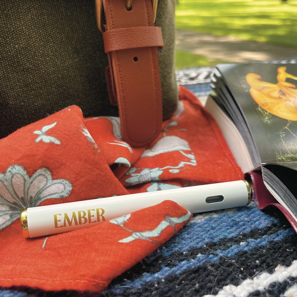 An ember all in one THC device